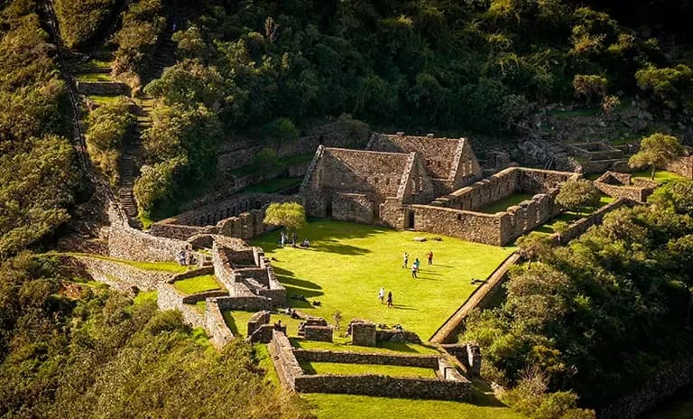 Choquequirao Archaeological Park in Cusco, Peru