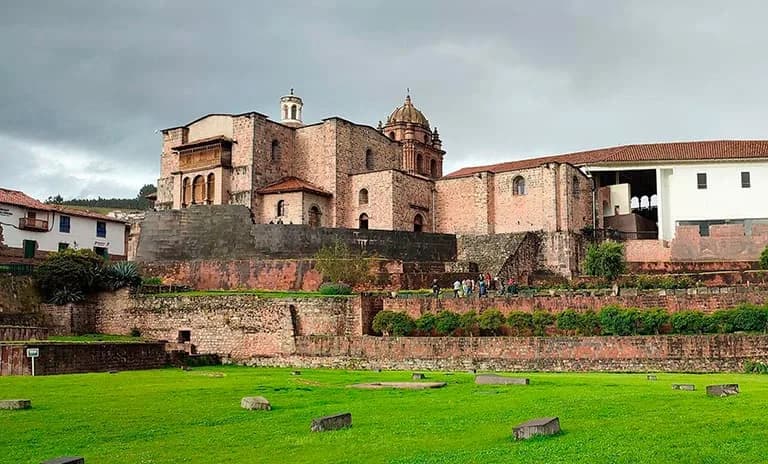 Coricancha Archaeological Complex in Cusco, Peru