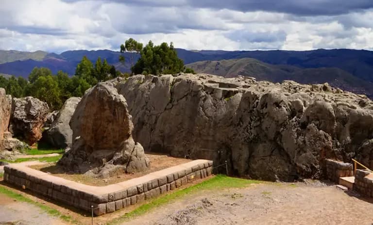 Qenqo Archaeological Complex in Cusco, Peru