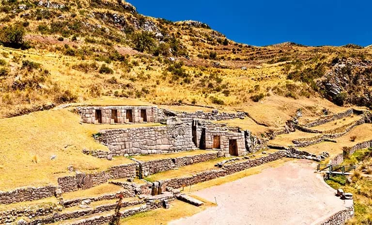 Tambomachay Archaeological Complex in Cusco, Peru